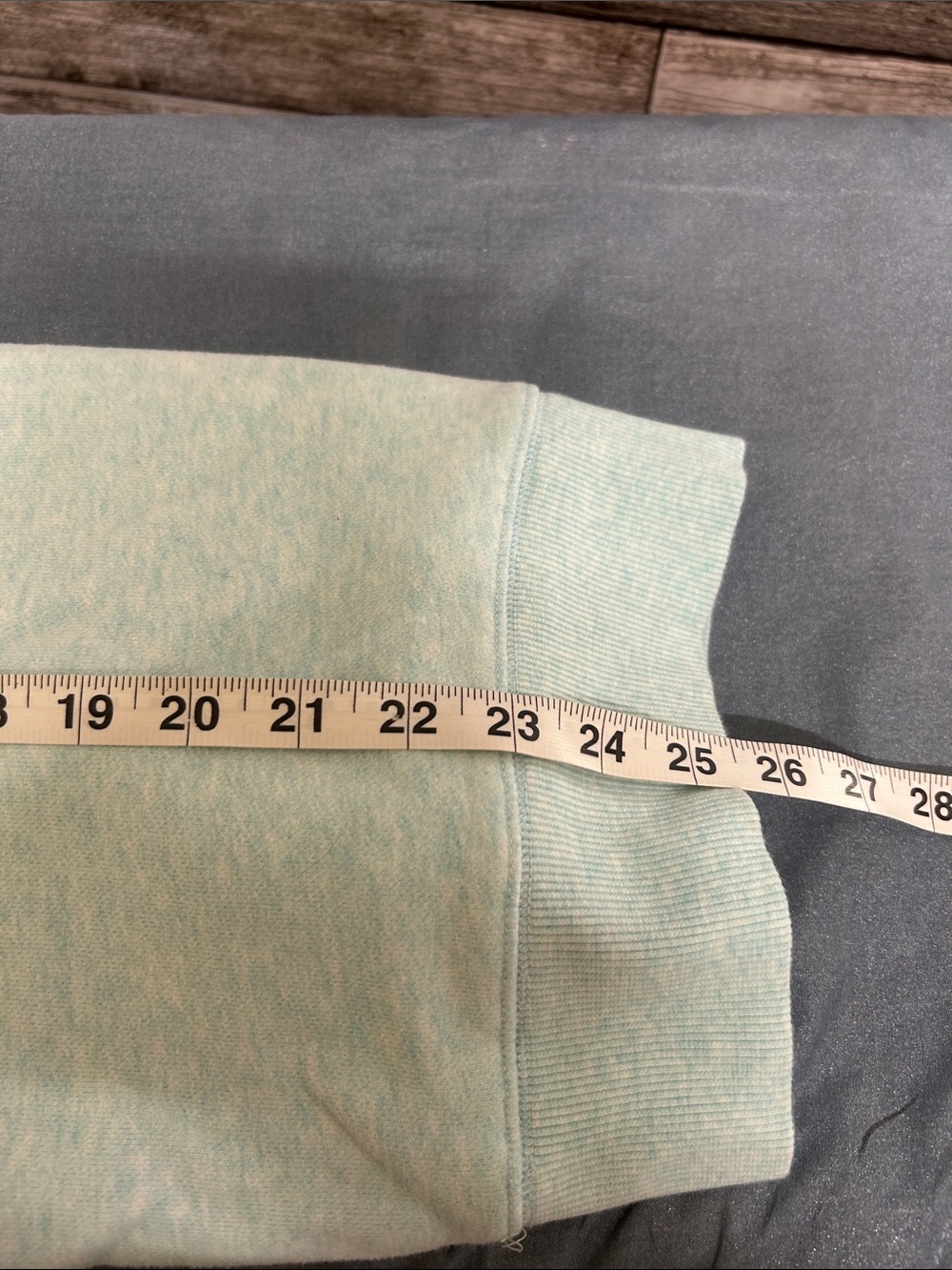 Tna Aritzia Baltic Hoodie Mint Green Aqua Orange Spiro Logo Size M - Picture 8 of 8